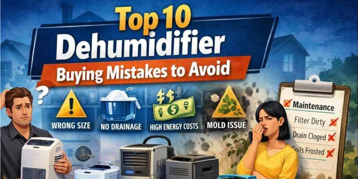 Top 10 Dehumidifier Buying Mistakes to Avoid