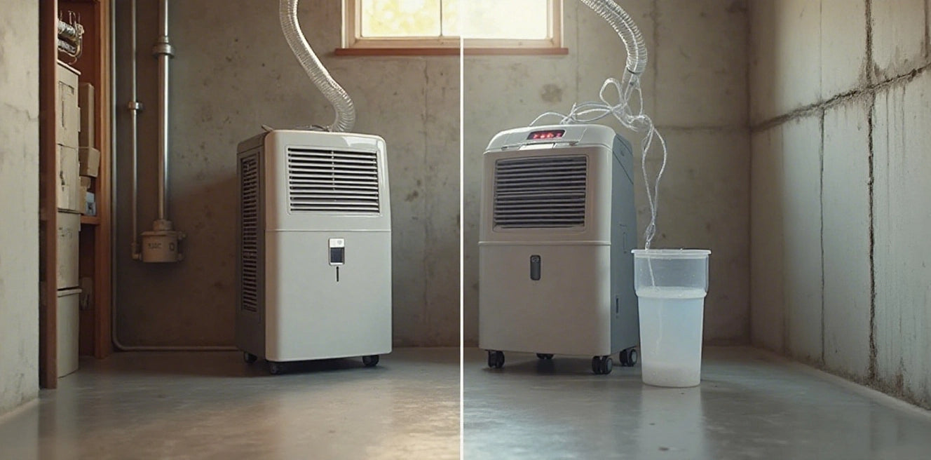 What's the Difference Between a Dehumidifier with a Pump and One Without?