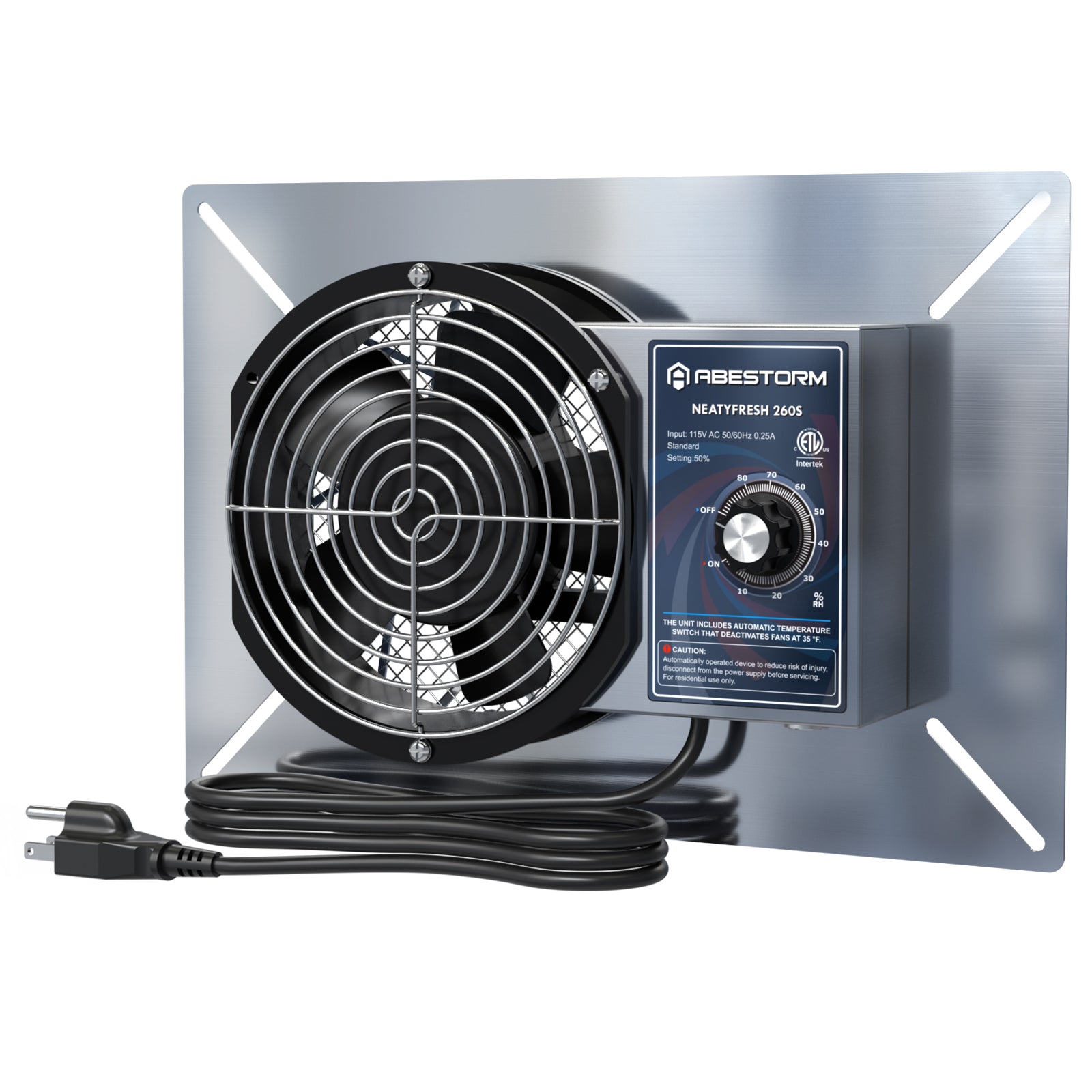 Abestorm 260CFM Crawl Space Ventilator Fan