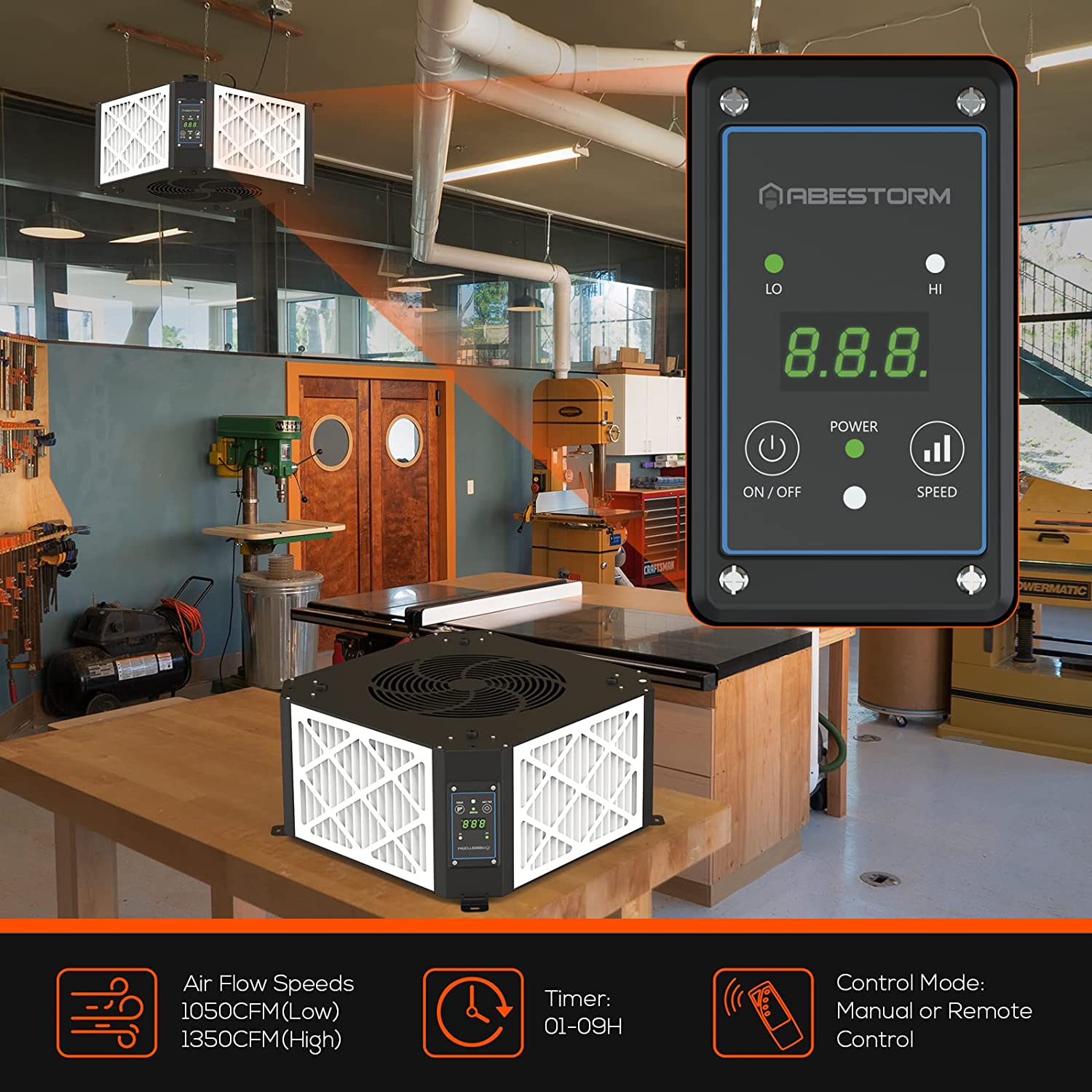 room air filter system