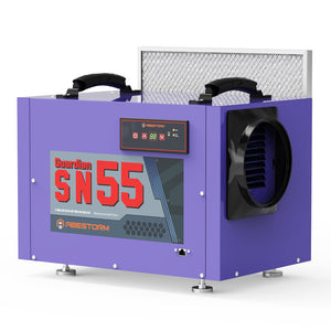 Abestorm 113 PPD Crawl Space Dehumidifier with Drain Hose(Purple) | Guardian SN55