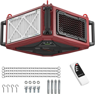 Abestorm 270 Degree Intake Air Filtration System Built-in Ionizer | DecDust 1080IG