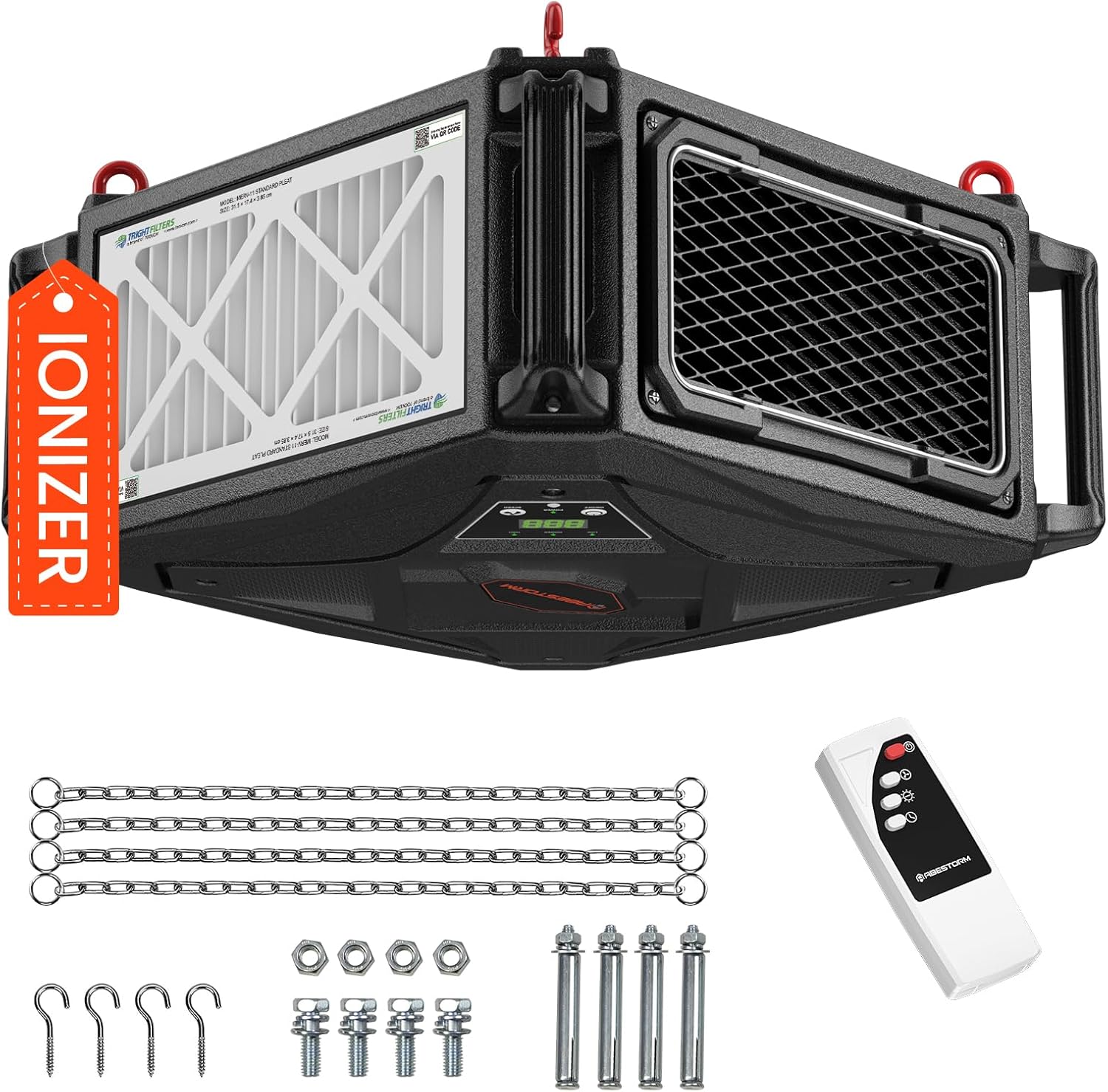 Abestorm 3-side Air Intake Air Filtration System Built-in Ionizer | De