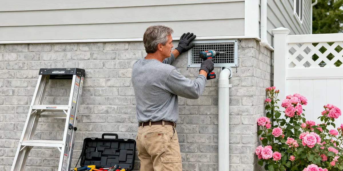 How to Install Crawl Space Vents