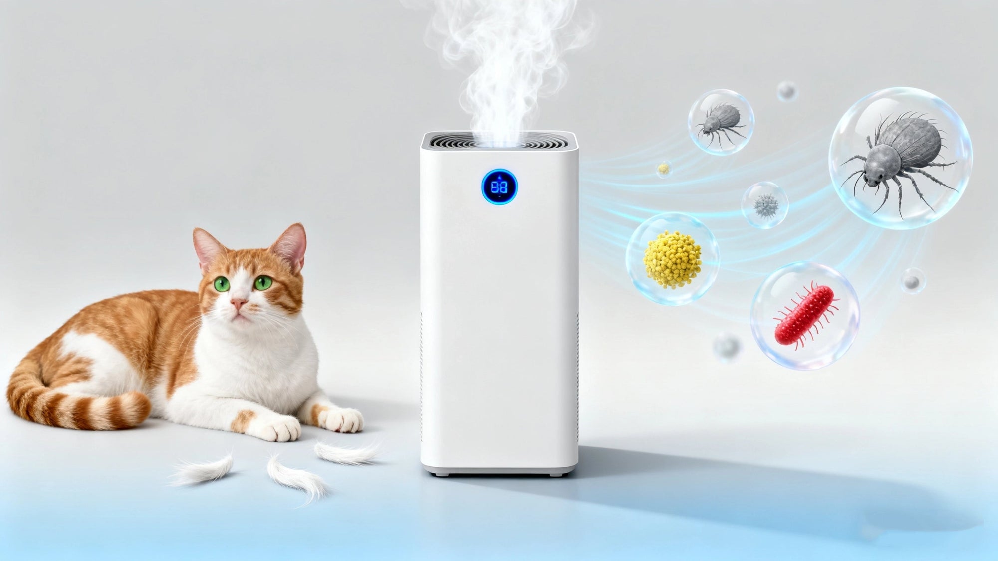 Can an Air Scrubber Help with Pet Hair and Allergies? Here's the Science!
