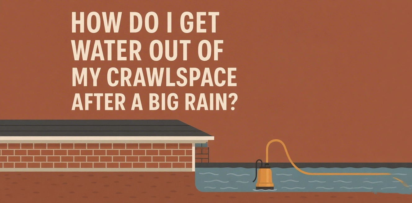 How Do I Get Water Out of My Crawlspace After a Big Rain?