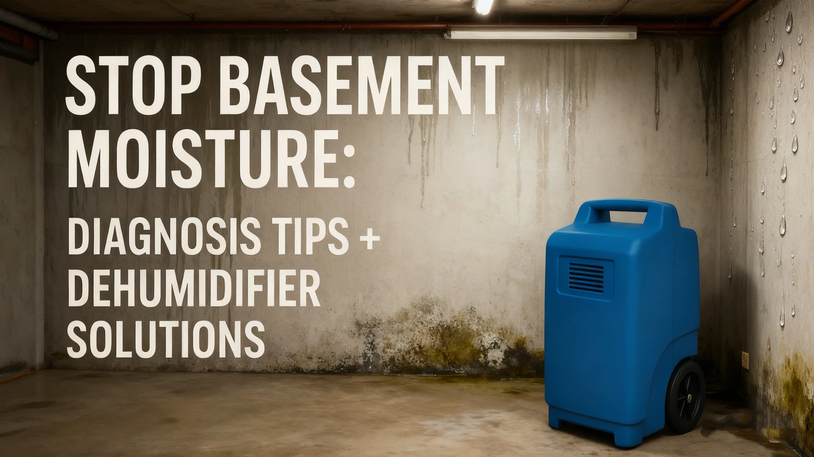 How to Assess Basement Humidity Problems: Moisture, Leaks, Condensation, and Odor