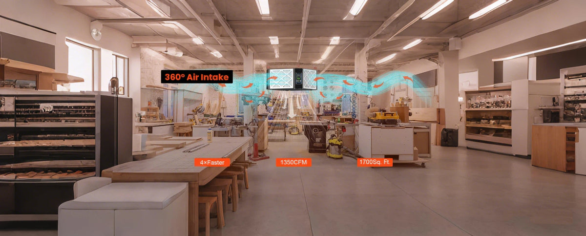 Humidity & Dust Control for Workshops and Industrial Spaces