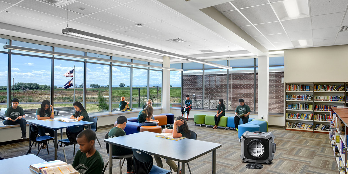 Schools HEPA Air Scrubbers