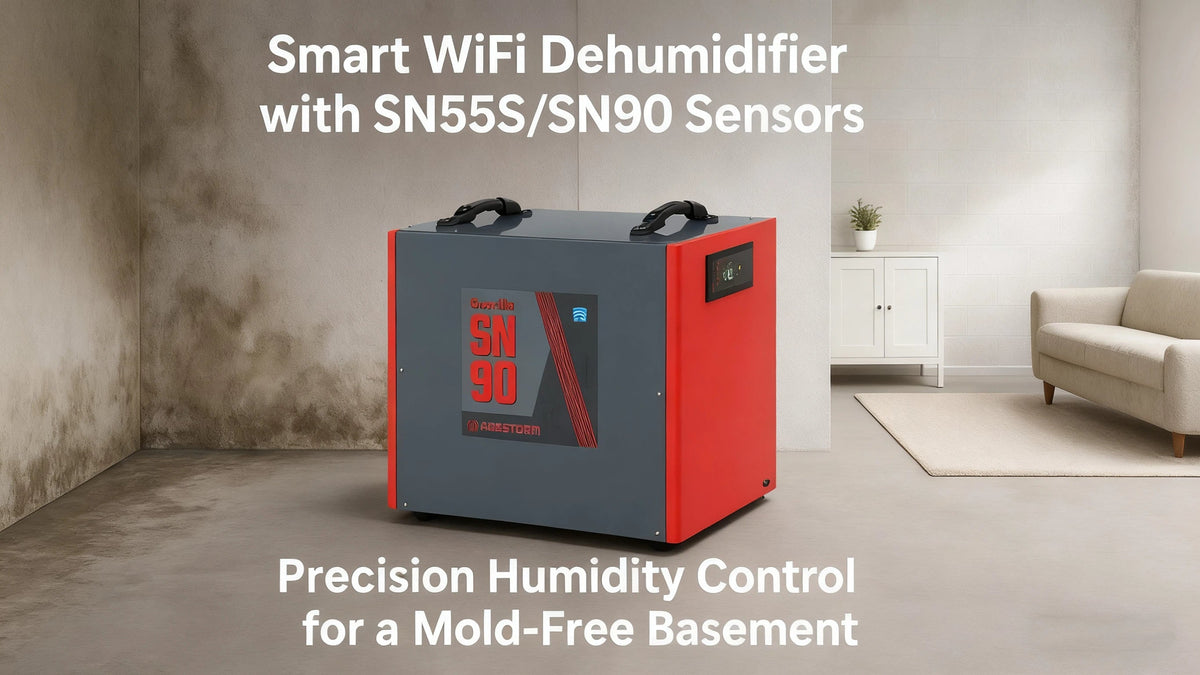 Sensors Precisely Control Humidity: How Smart Dehumidifiers Prevent Basement Mold