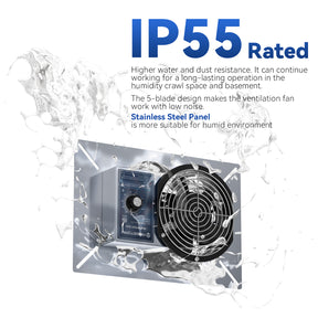 crawlspace vent fan