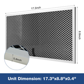 Abestorm 4-Pack MERV-1 Filter Replacement Set for Guardian SN55S/SNS65