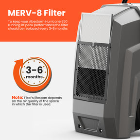 Abestorm 3 Pack MERV-8 Filter for Hurricane850/Hurricane900