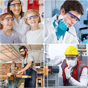 Safety Goggles,Clear Anti-Fog, Anti-Scratch Safety Glasses, Eyes Protection Goggles Protective Eyewear
