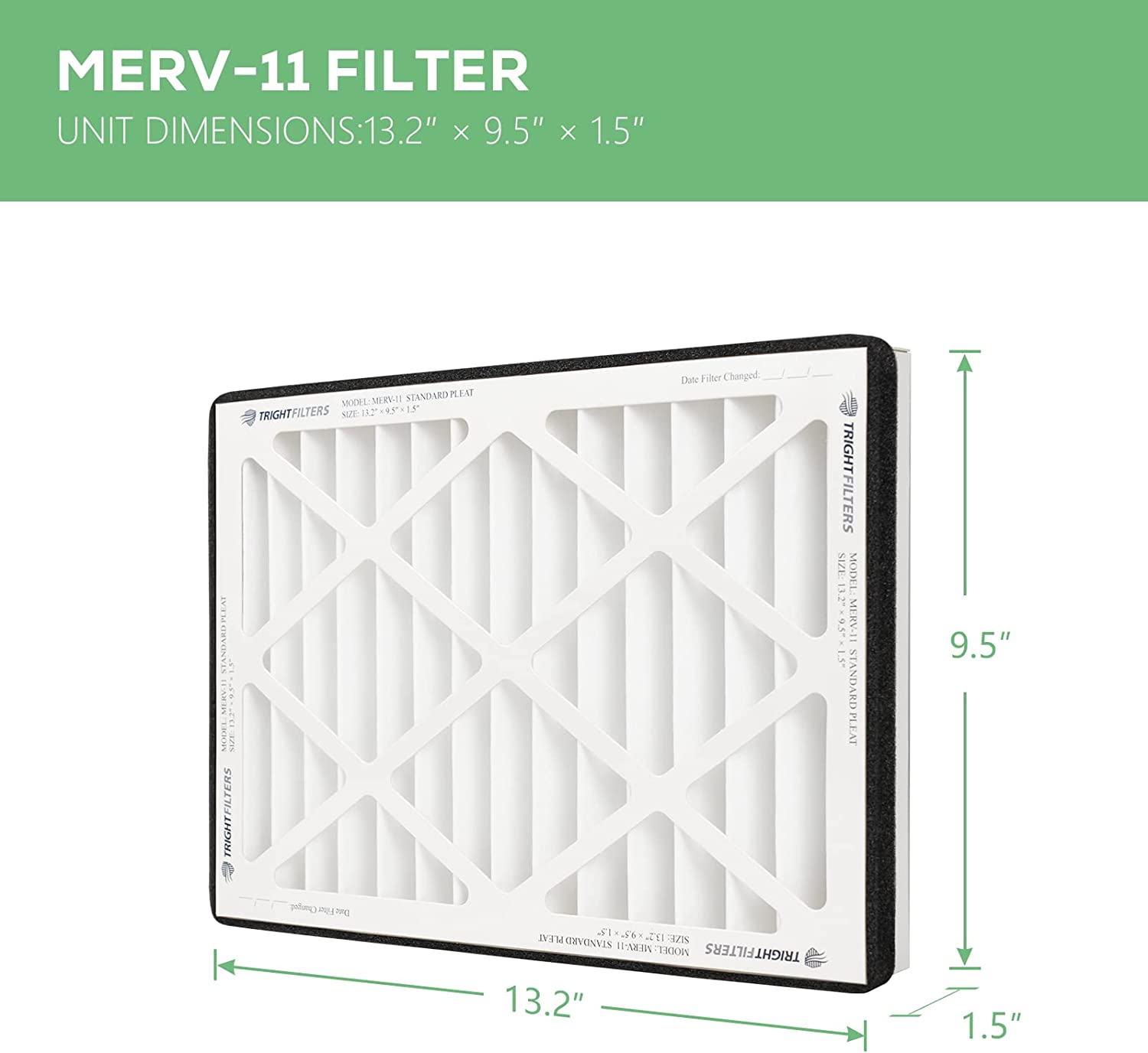 Abestorm 4 Pack MERV11 Filter DecDust1350 / DecDust1350IG