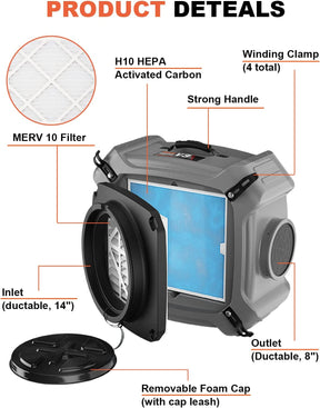 Abestorm Filteair HEPA V1 Air Scrubber