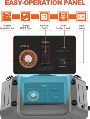 air scrubber for mold rental