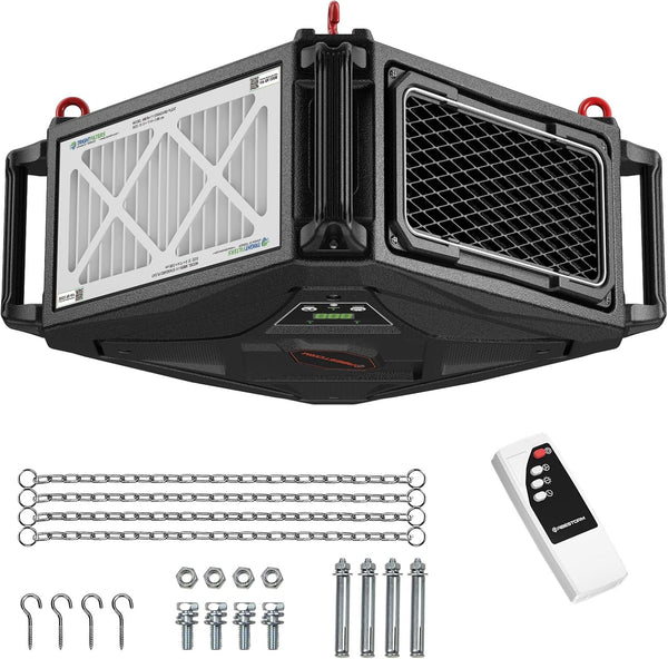 Abestorm 3-side Air Intake Air Filtration System for Woodworking | DecDust 780