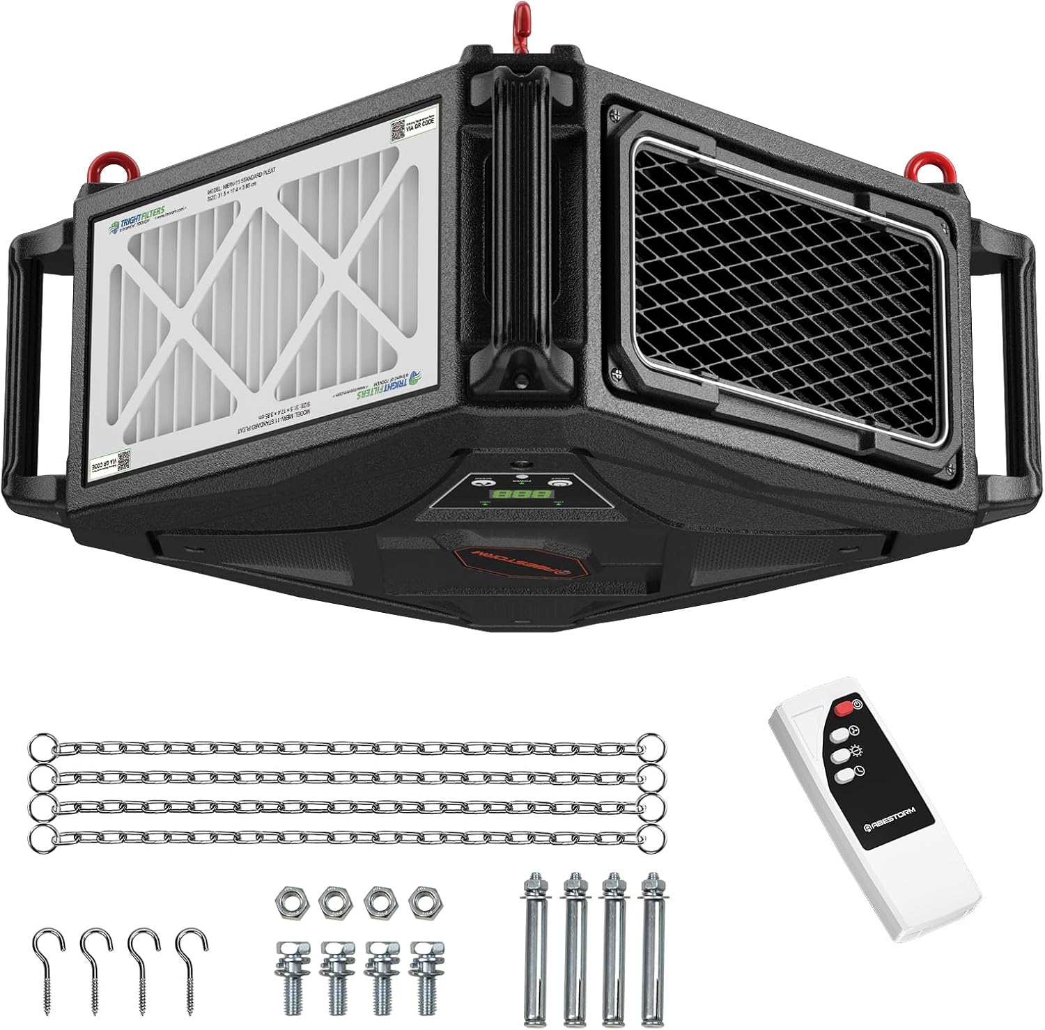 Abestorm 3-side Air Intake Air Filtration System for Woodworking | DecDust 780