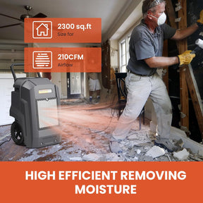high efficient removing moisture