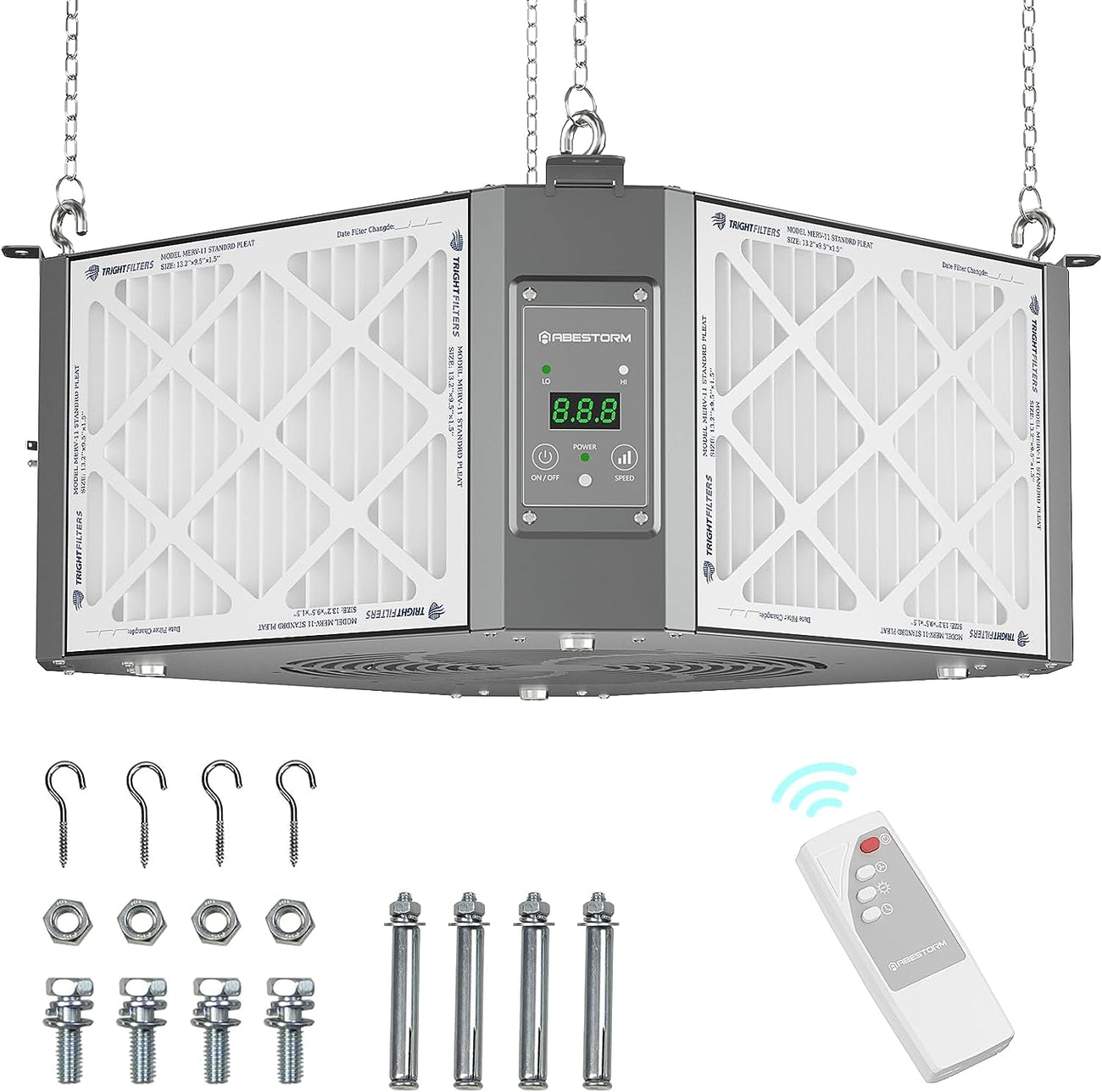Abestorm 360 Degree Intake Air Filtration System Woodworking DecDust