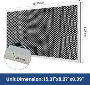 Abestorm 4-Pack MERV-1 Filter Replacement Set for Guardian SN55S/SNS65