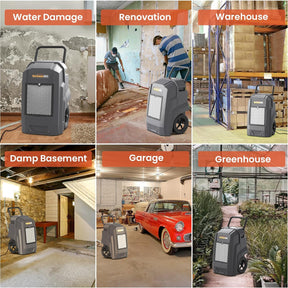 dehumidifier in bathroom
