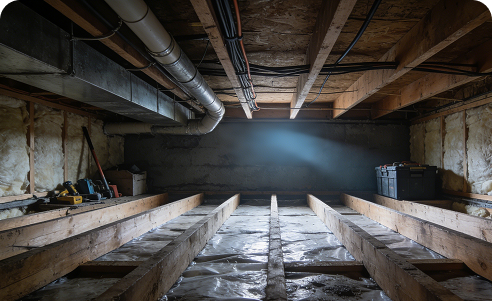 Crawl Space Moisture Control: Dehumidifier vs. Ventilation Fan