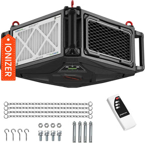 Abestorm 3-side Air Intake Air Filtration System Built-in Ionizer | DecDust 780IG