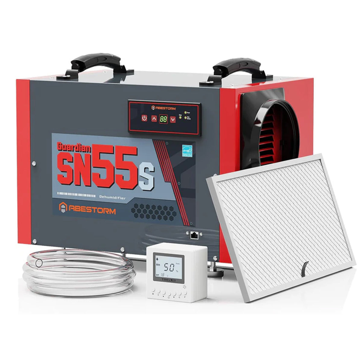 Abestorm 120 PPD Crawl Space Dehumidifier with Drain Hose for Basement | Guardian SN55S