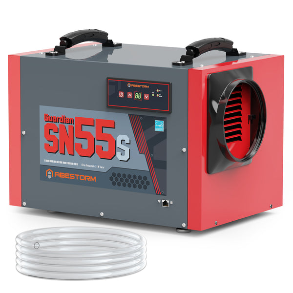 Abestorm 120 PPD Crawl Space Dehumidifier with Drain Hose | Guardian SN55S | Energy Star Certified