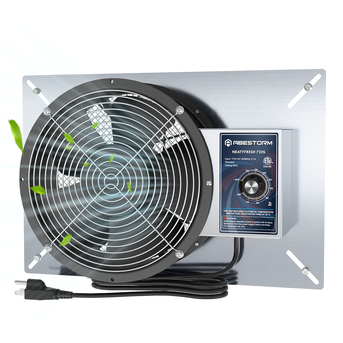 Abestorm 720CFM Crawlspace Ventilator Fan | NeatyFresh 720S