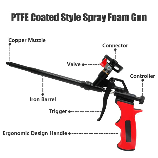 PU Spray Foam Gun Sealant Application Gun, Spray Insulation Expanding