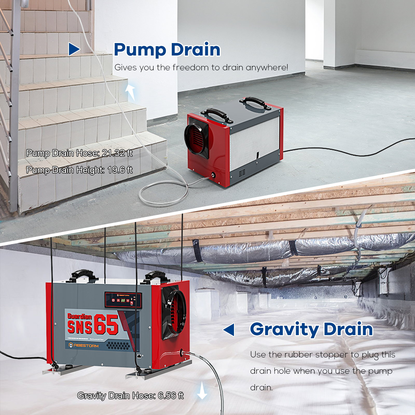 Crawlspace Dehumidifiers