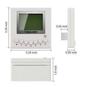Abestorm Remote Controller for Guardian SN35P, SN55, SN65 ,SN90, SNS90 ,SNS100, SNS120 ,Hurricane 140P