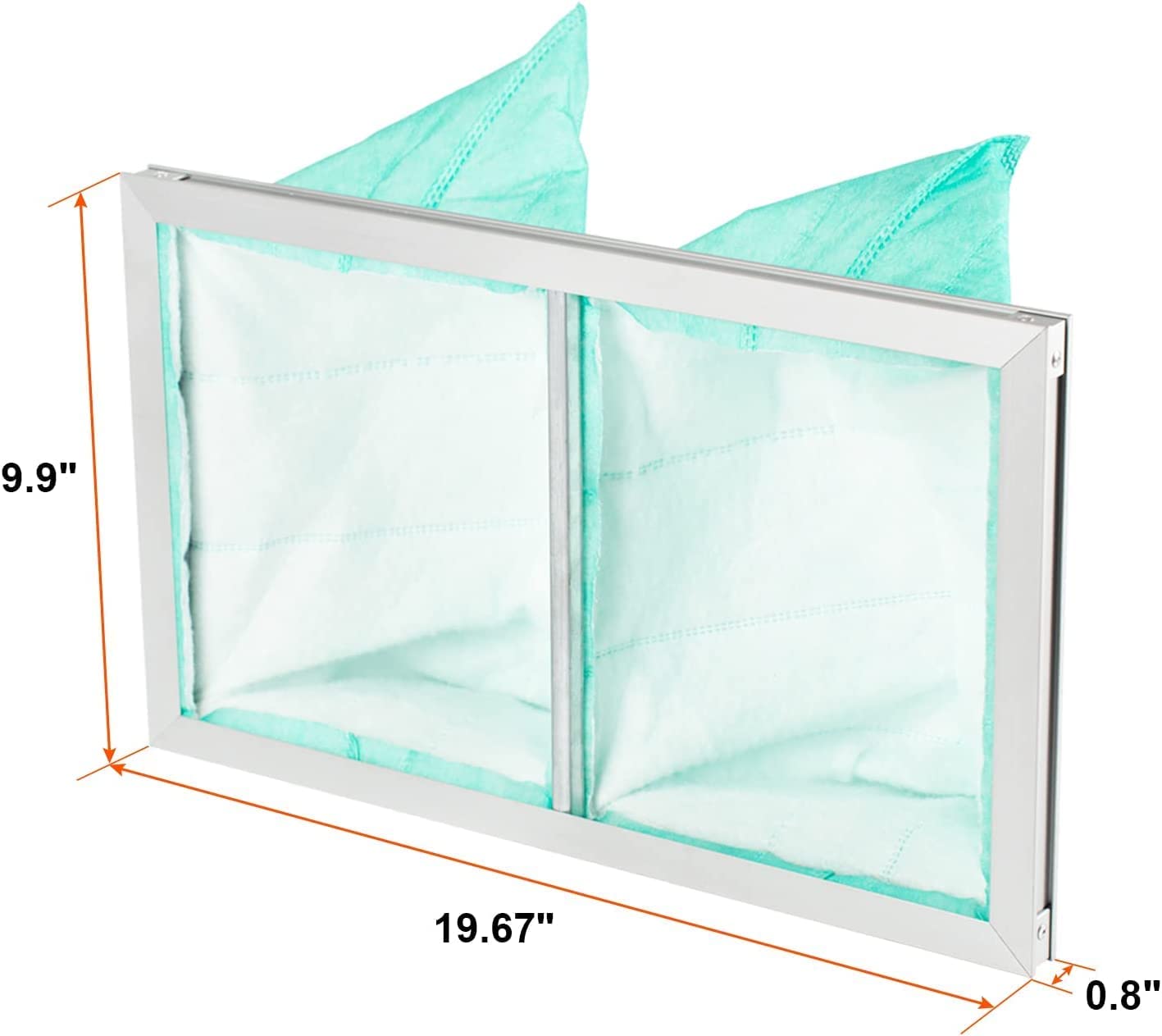 Abestorm 3 Pack 1-Micron Inner Air Filters for the DecDust 500IG / DecDust 500
