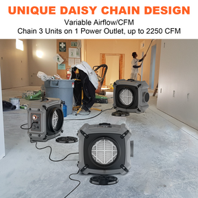 hepa air scrubber for mold