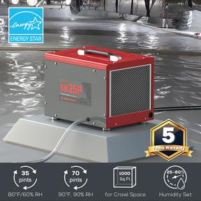 crawl space dehumidifiers