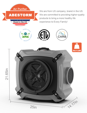 hepa air scrubber