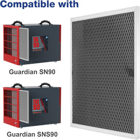 Abestorm 4 Pack MERV-1 Filter for Guardian SN90/SNS90