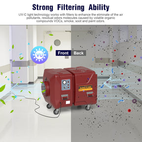 2000 CFM commercial Air Scrubber