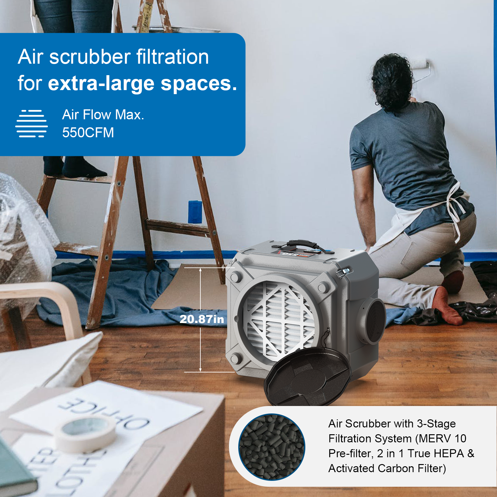Abestorm Filteair HEPA 550 Air Scrubber